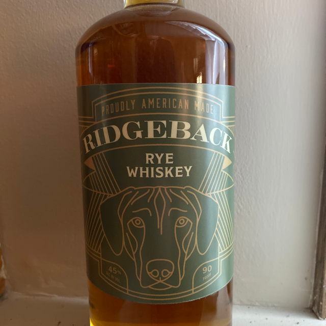 Ridgeback Rye Whiskey