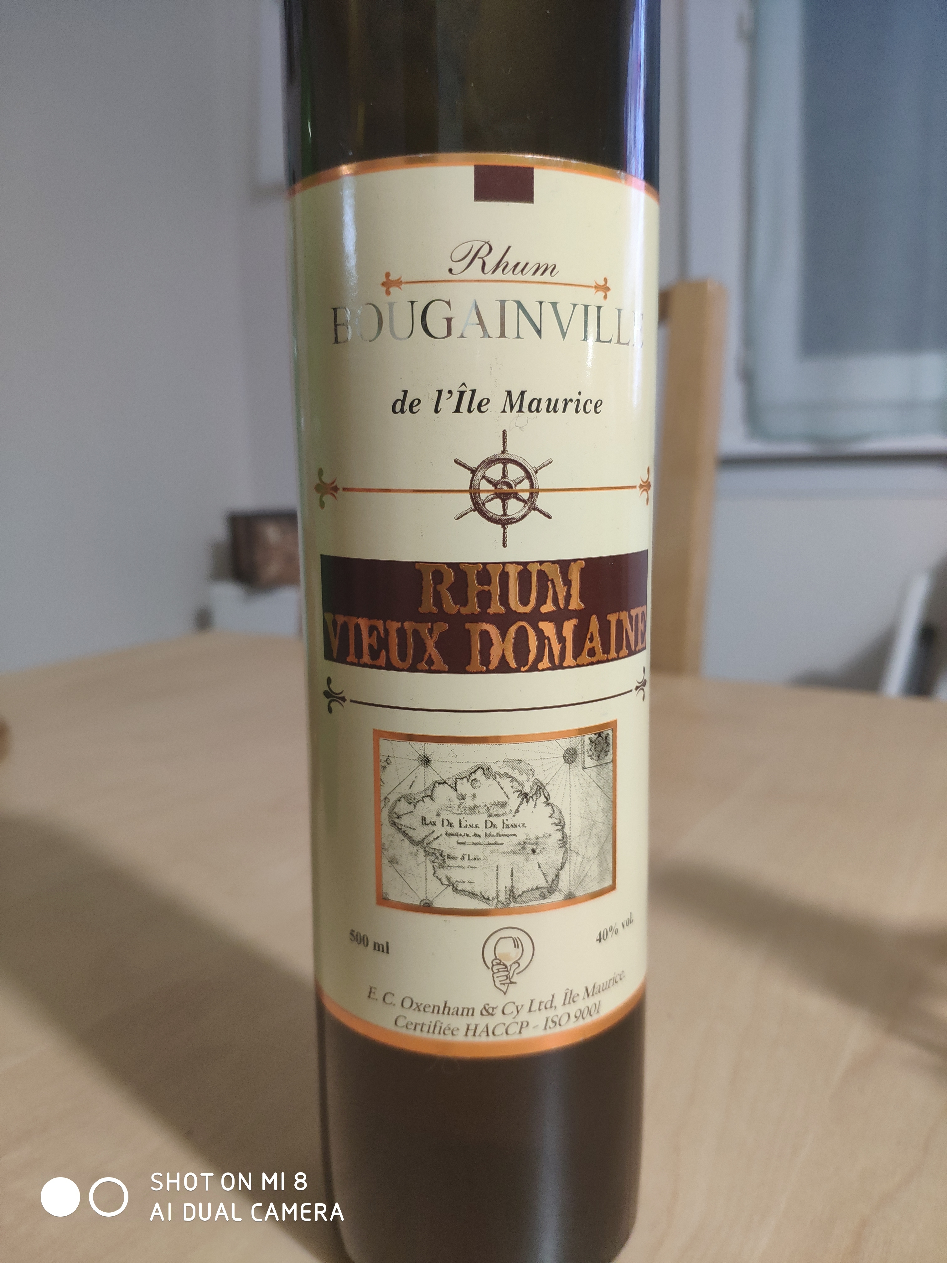 Rhum vieux domaine
