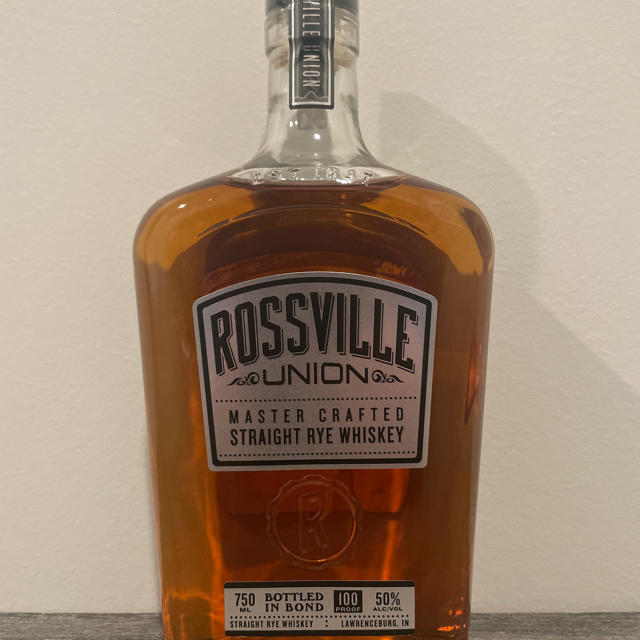 Rossville Union Straight Rye Whiskey Bottled In Bond-Single Barrel (Devlin's 2020 Selection)