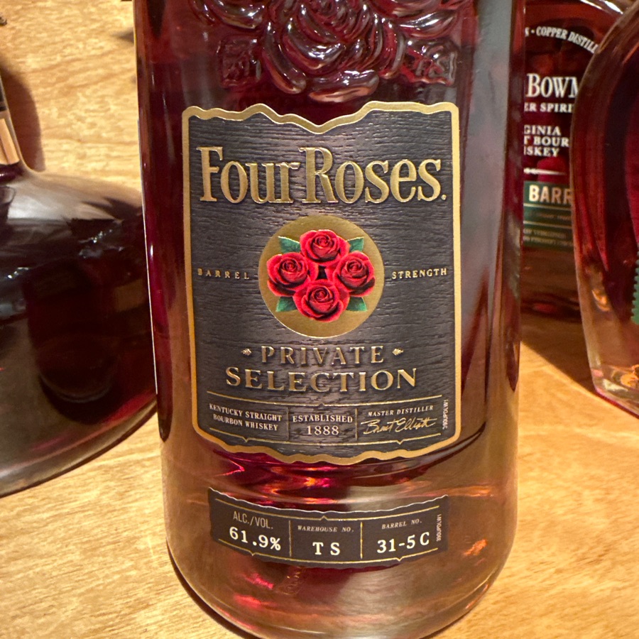 Four Roses Private Selection - Bourbon Society of Greater Cincinnati