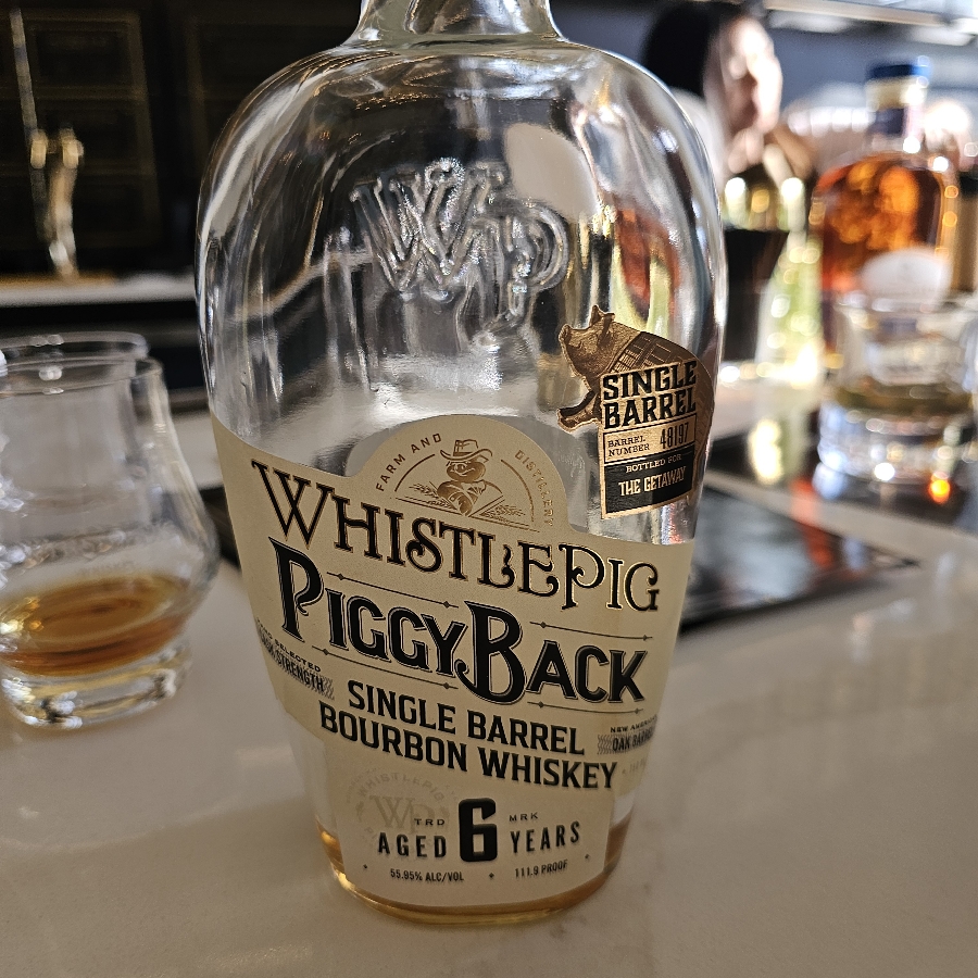 Whistlepig Piggyback Single Barrel Aged 6yrs The Getaway