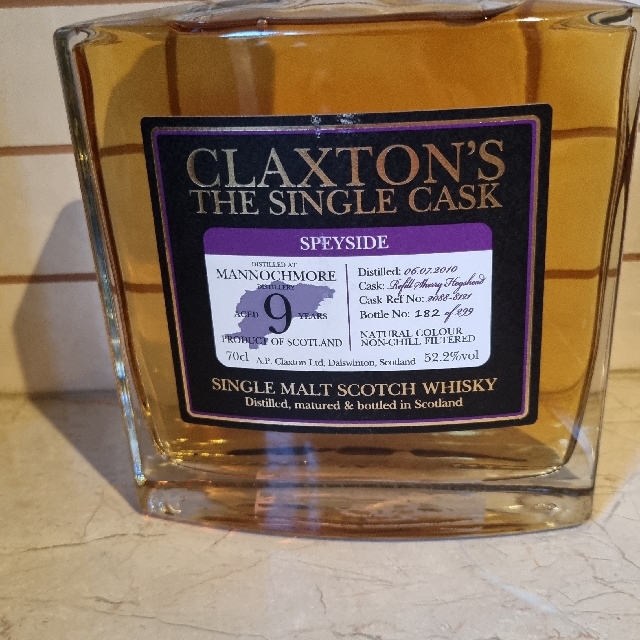 Mannochmore Claxtons single cask
