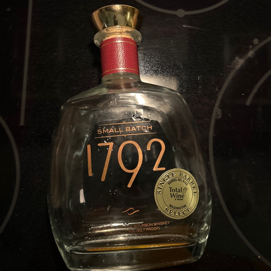 1792 total wine single barrel