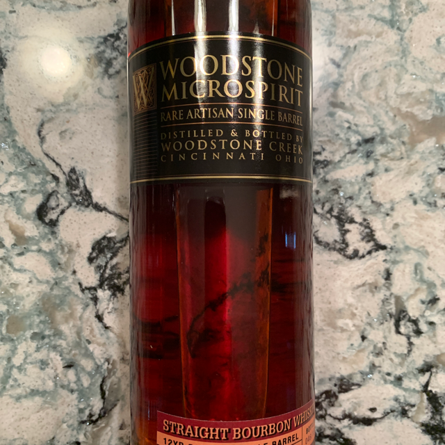 Woodstone Microspirit Straight Bourbon Whiskey