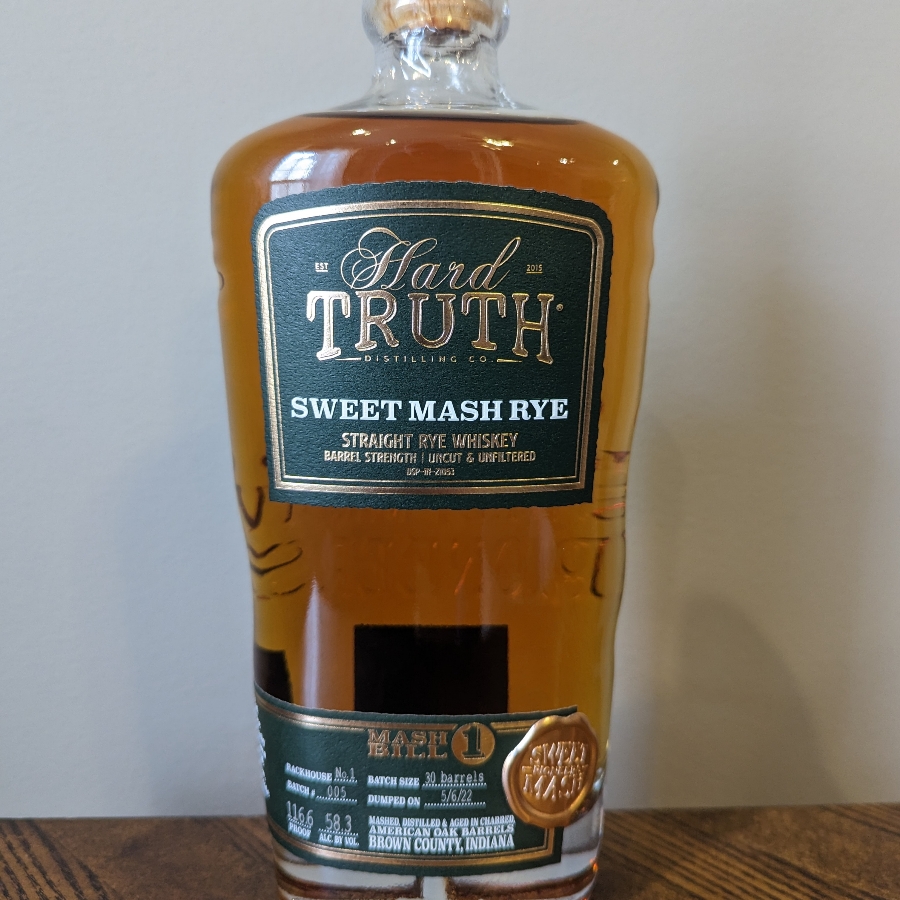 Hard Truth Sweet Mash Rye (Batch 005)