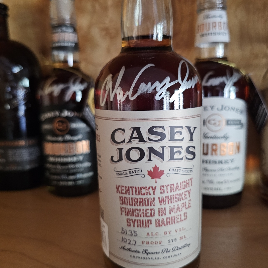 Casey Jones Kentucky Straight Bourbon Whiskey Finished in Maple Barrels
