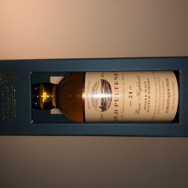 Old Pulteney 21 Year Distillery Labels (Gordon & MacPhail)