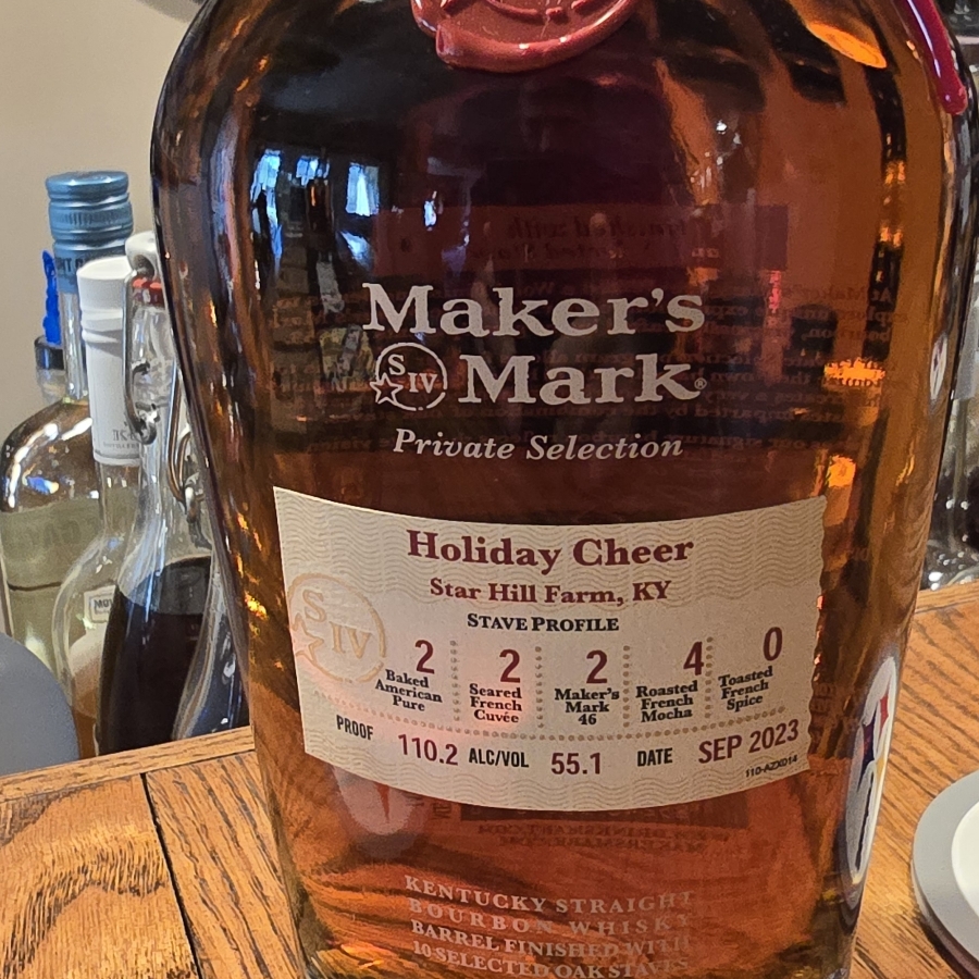 Maker's Mark Private Selection Holiday Cheer