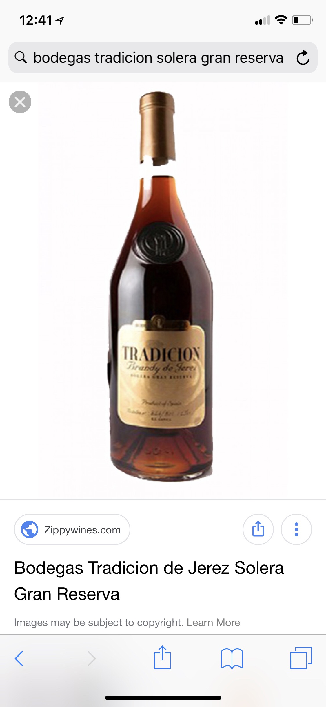 Bodegas Tradición Solera Gran Reserva