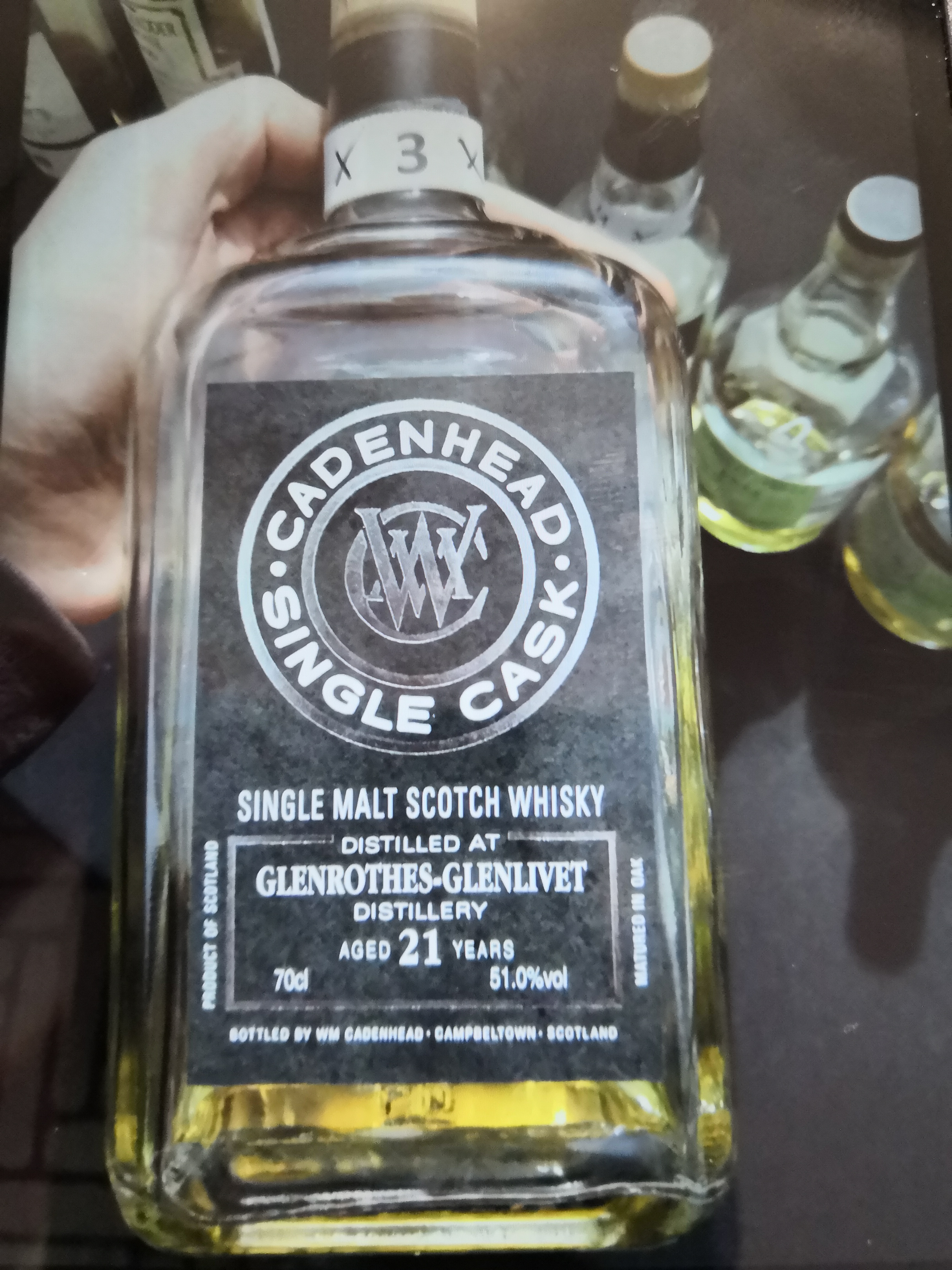Glenrothes-Glenlivet 21 Year Single Cask (Cadenhead's)
