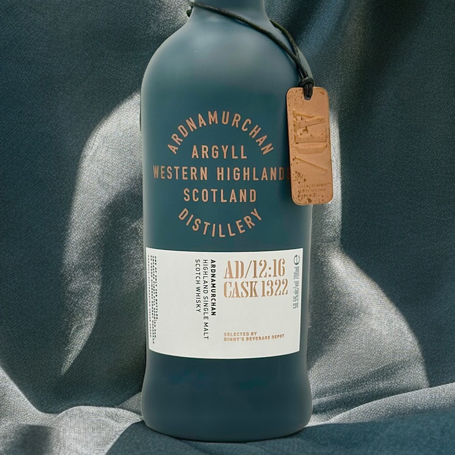 Ardnamurchan AD/12:16 First Fill ex PX Sherry Hogshead # 1322 Binny's