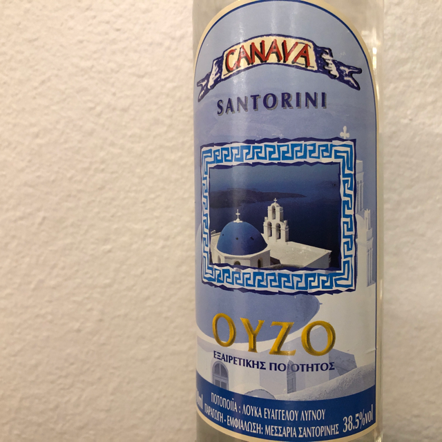 Canava Santorini Ouzo