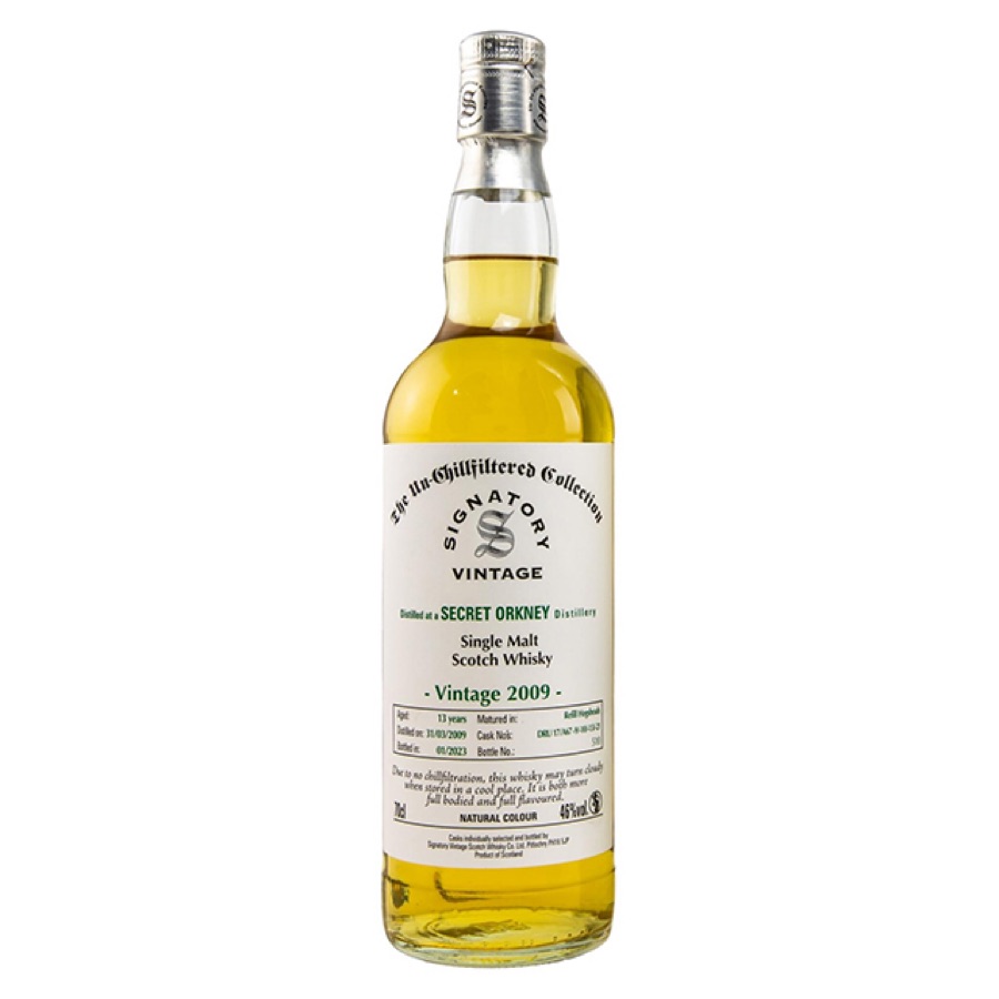 Secret Orkney 13 2009/2023 (Signatory Vintage Un-Chillfiltered Collection)