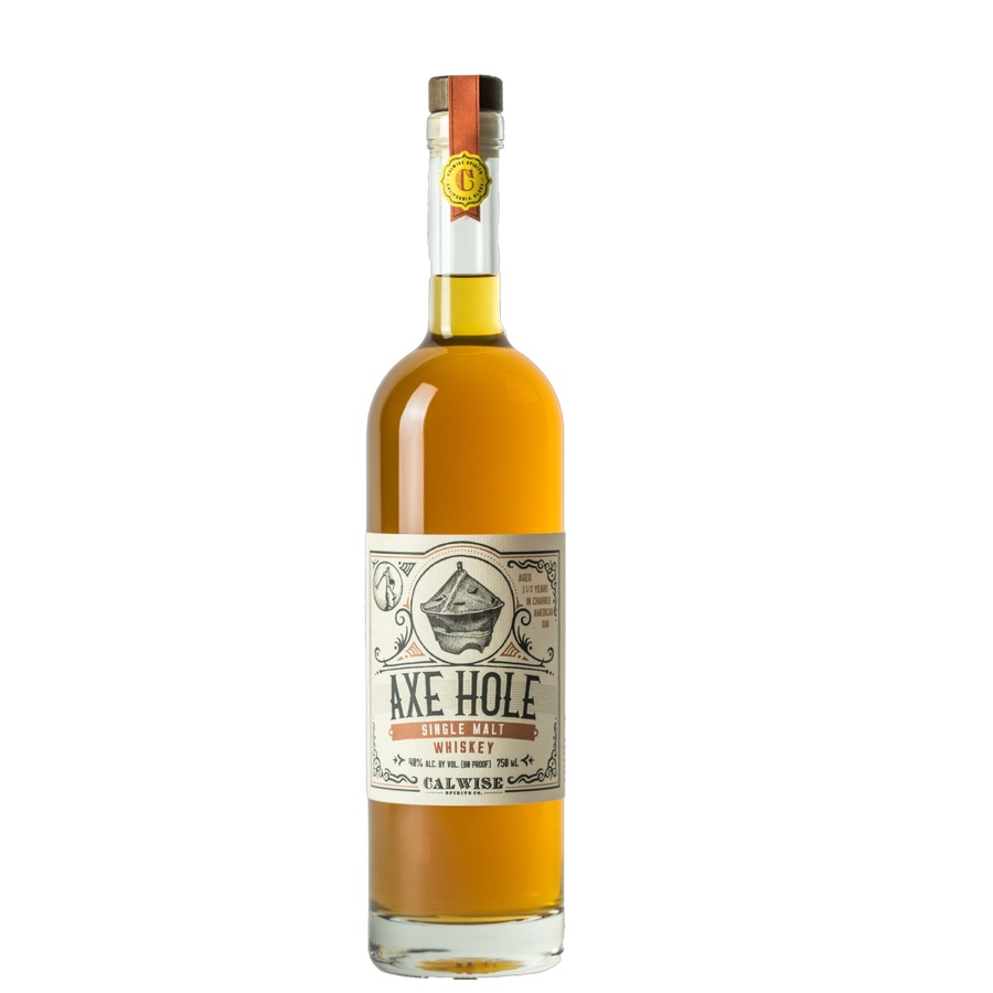 Calwise Axe Hole Single Malt Whiskey