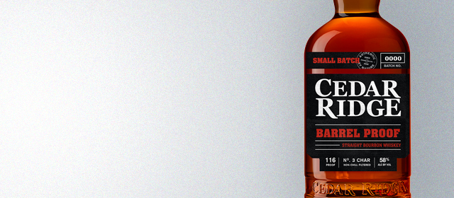 Cedar Ridge Barrel Proof Straight Bourbon