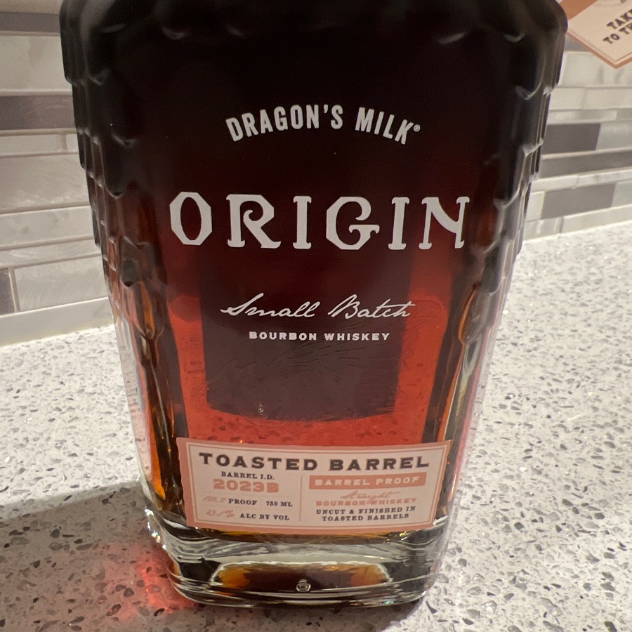 Dragon's Milk Small Batch Toasted Barrel Barrel Proof 2023B Ballgame