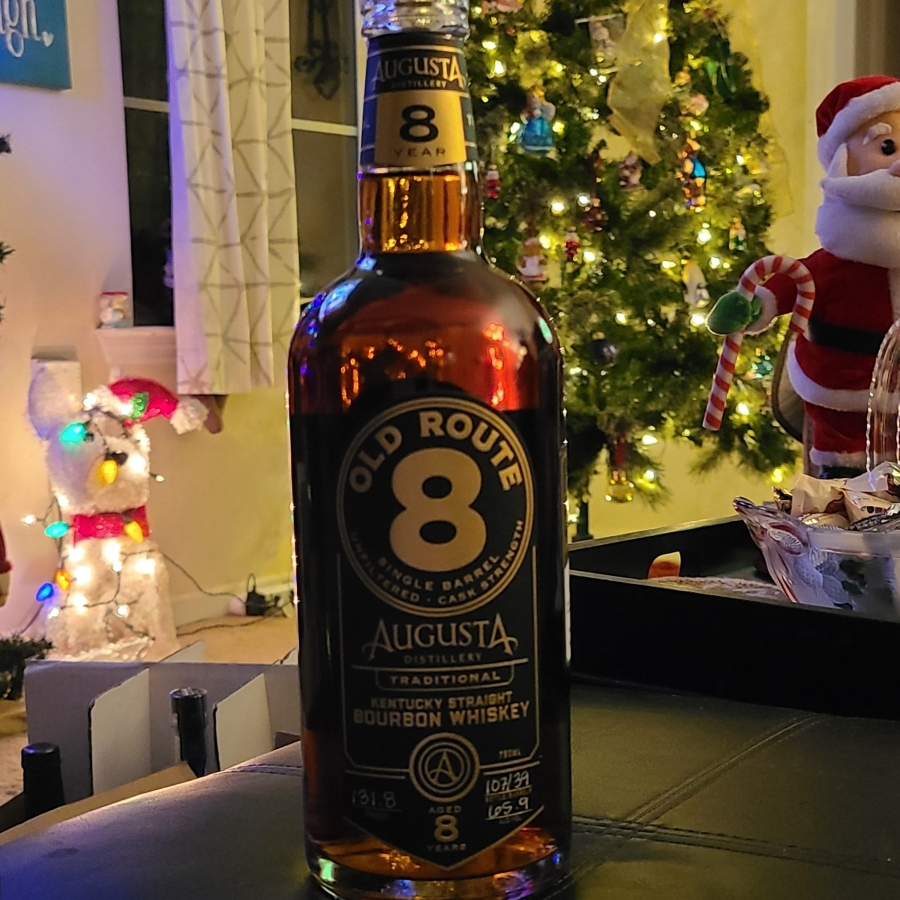 Augusta Old Route 8 Single Barrel Cask Strength Bourbon (House of Bourbon)