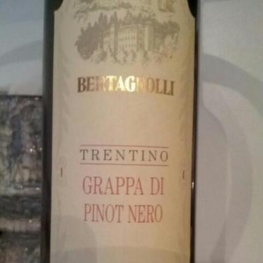 Bertagnolli grappa di Pinot Nero