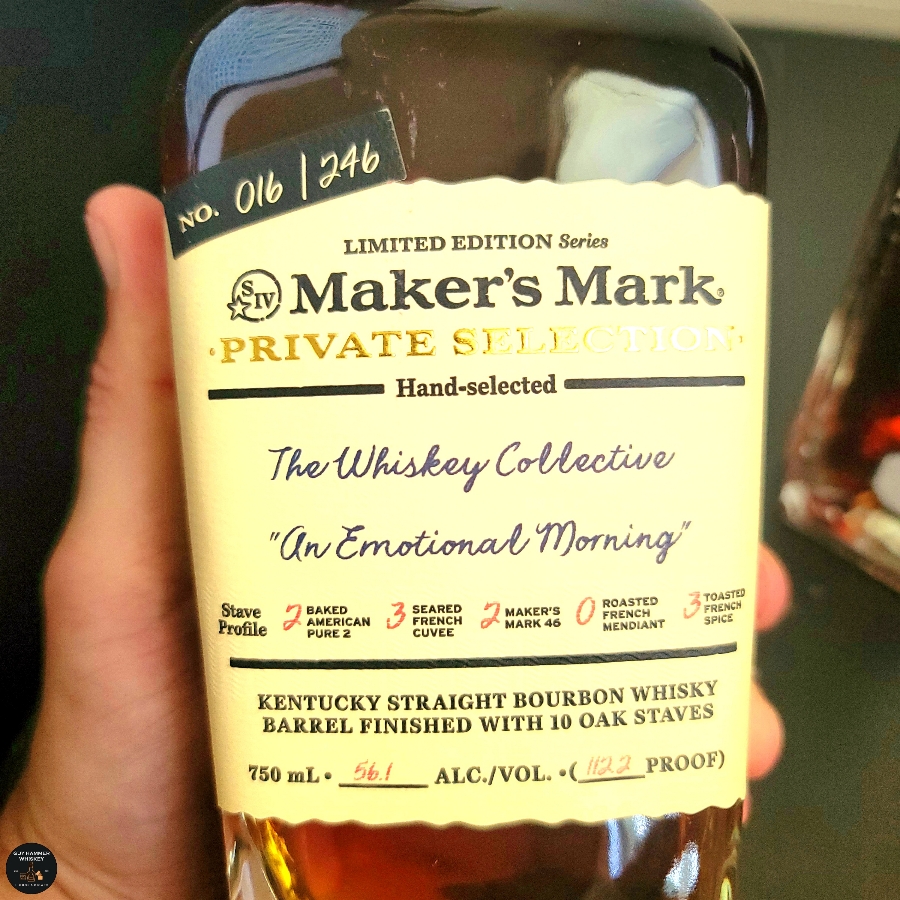 Maker's Mark Private Selection by The Whiskey Collective "An Emotional Morning"