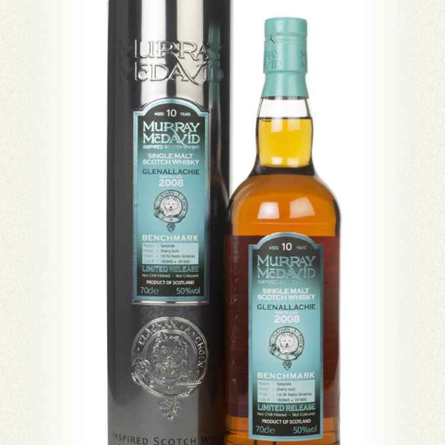 Glenallachie 2008 10 Year Benchmark - Casks 180845 & 181845 (Murray McDavid)