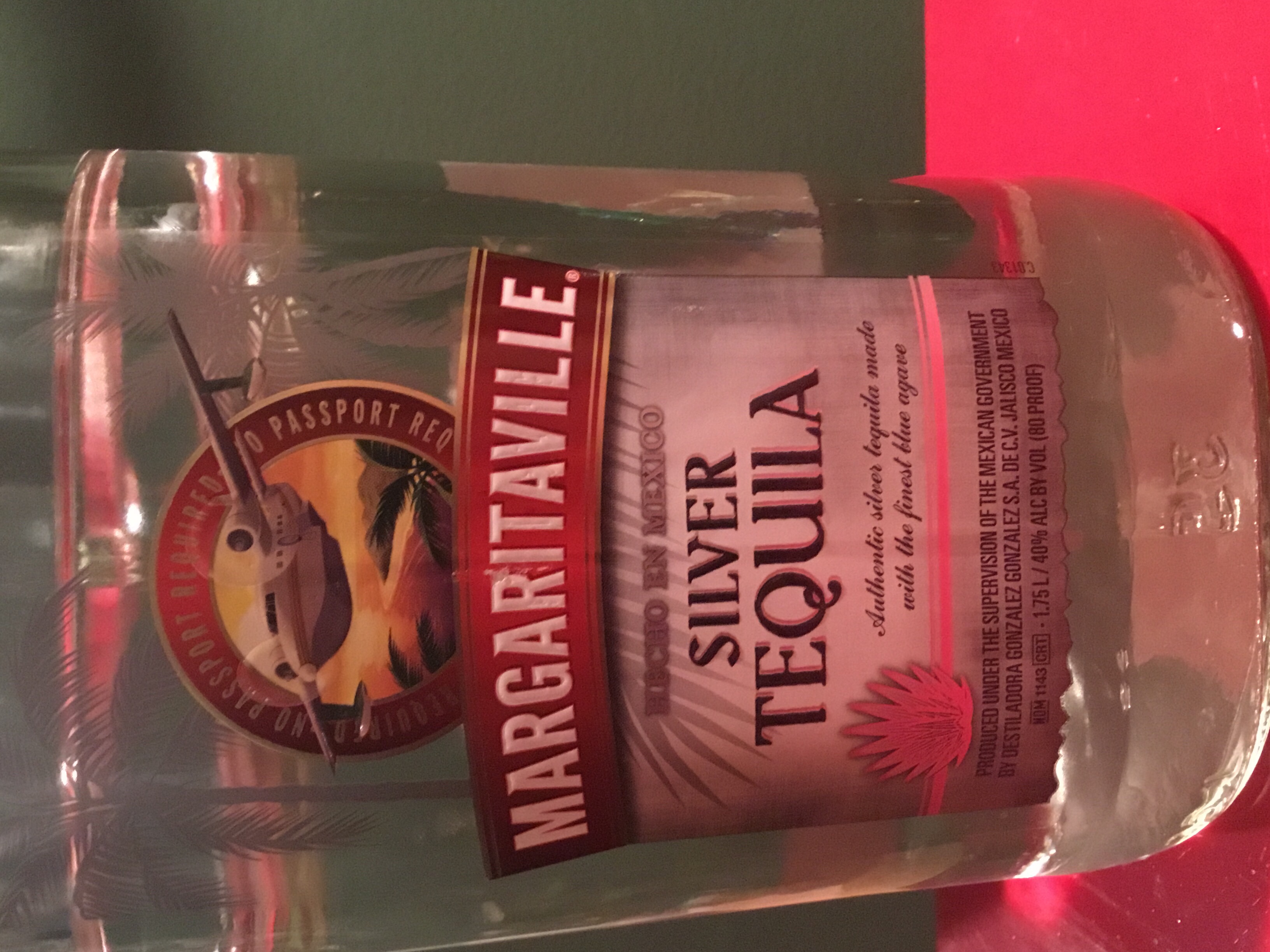 Margaritaville Silver Tequila