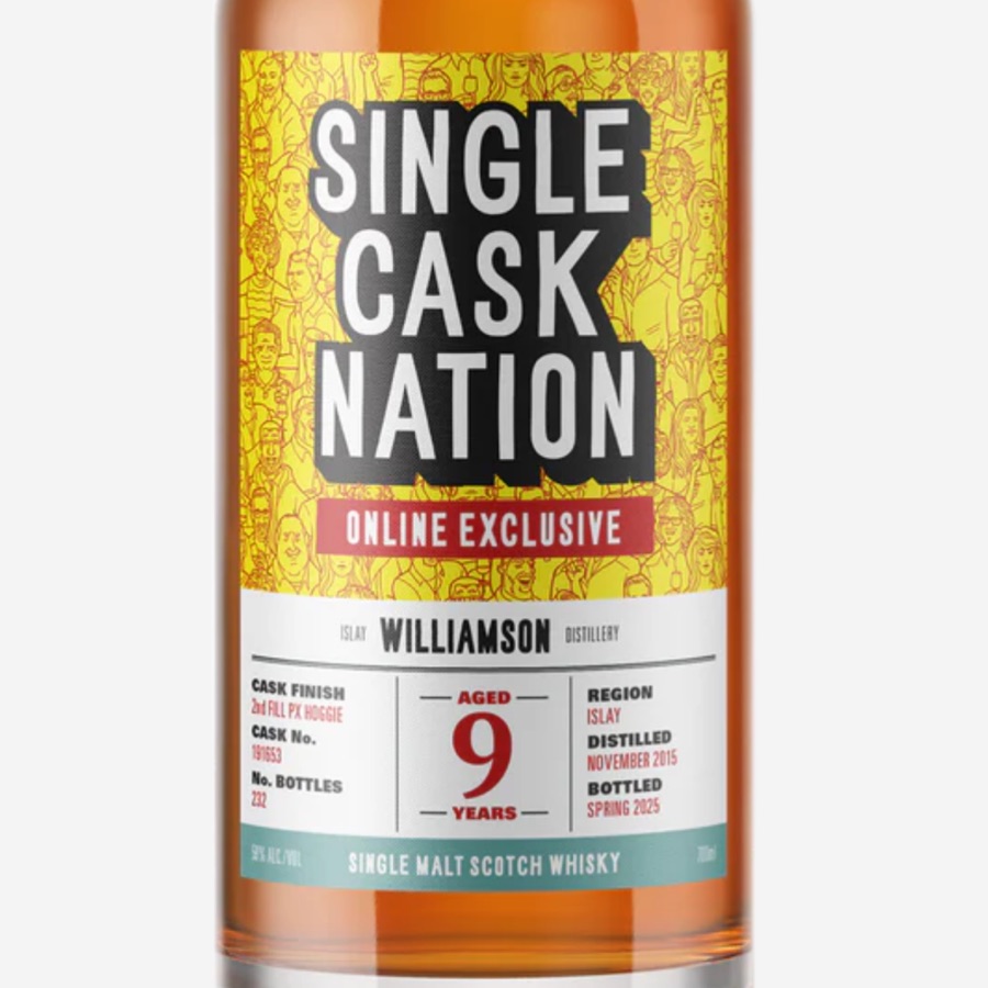 Williamson (Laphroaig) 2015 9 Years (Single Cask Nation)