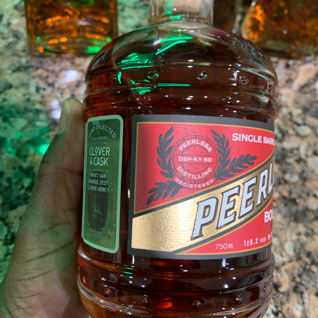 Peerless Single Barrel Kentucky Straight Bourbon Clover and Cask