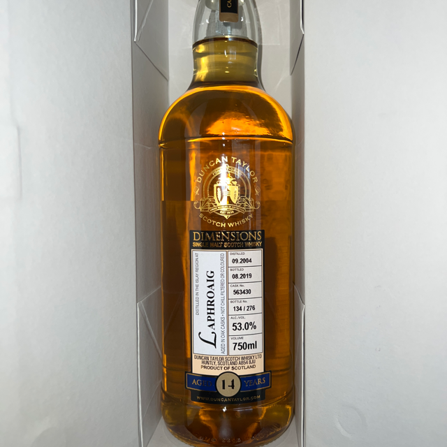 Duncan Taylor Dimensions Laphroaig 14 Yr Old