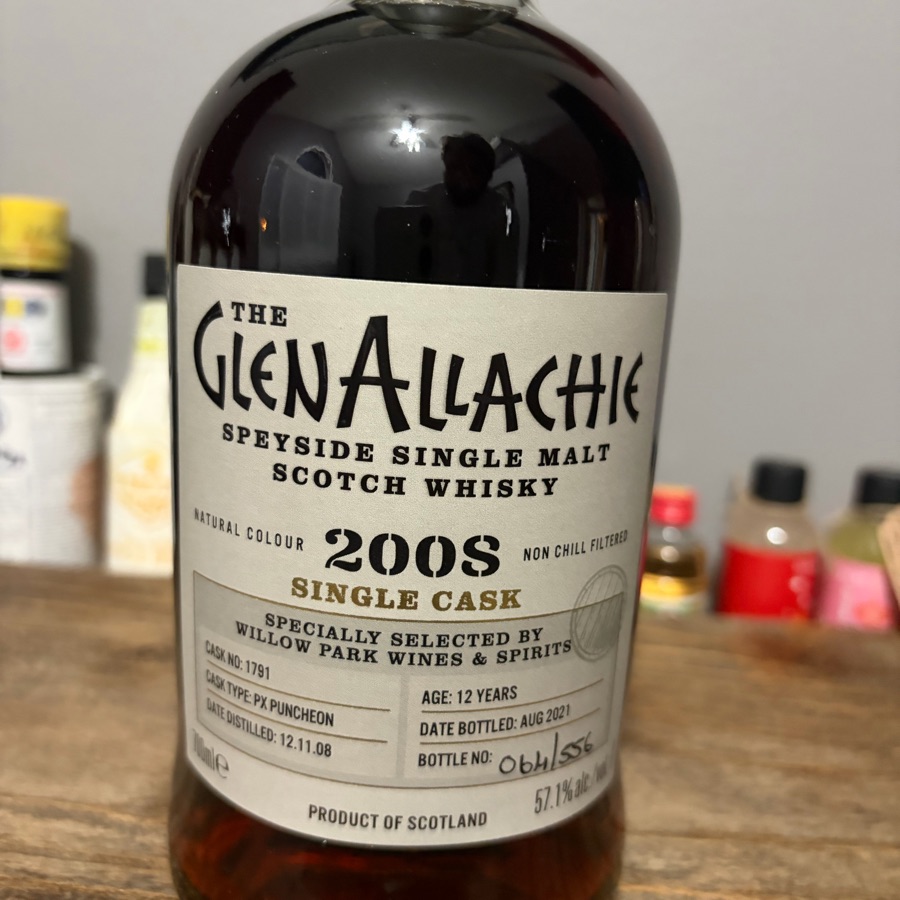 Glenallachie 2008 Single Cask 1791