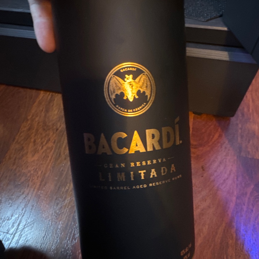 bacardi limited barrel aged reserve rum