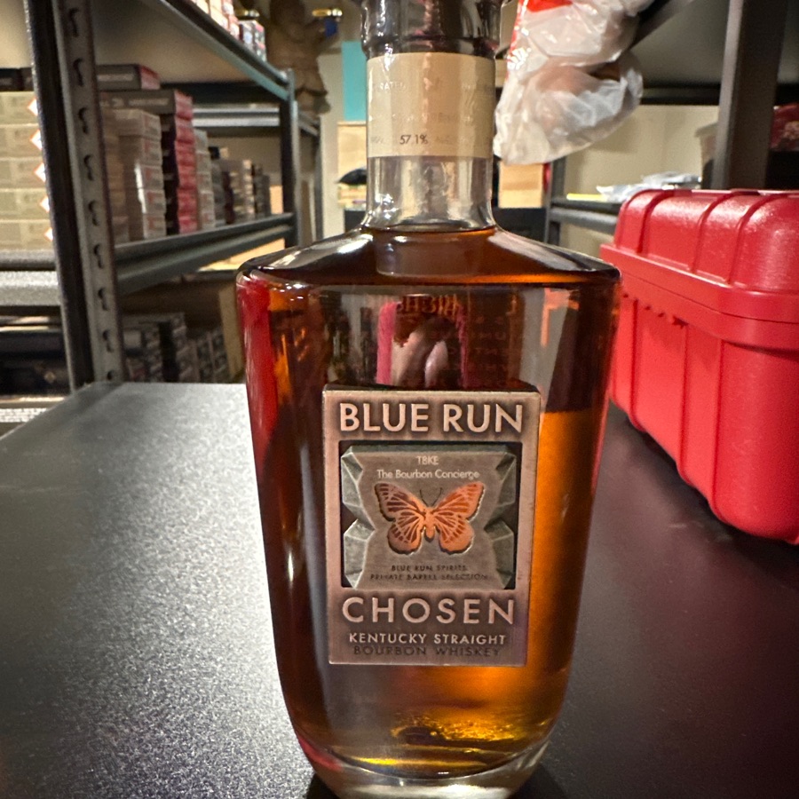 Blue Run Chosen Kentucky Straight Bourbon Whiskey Private Barrel Selection T8KE The Bourbon Concierge
