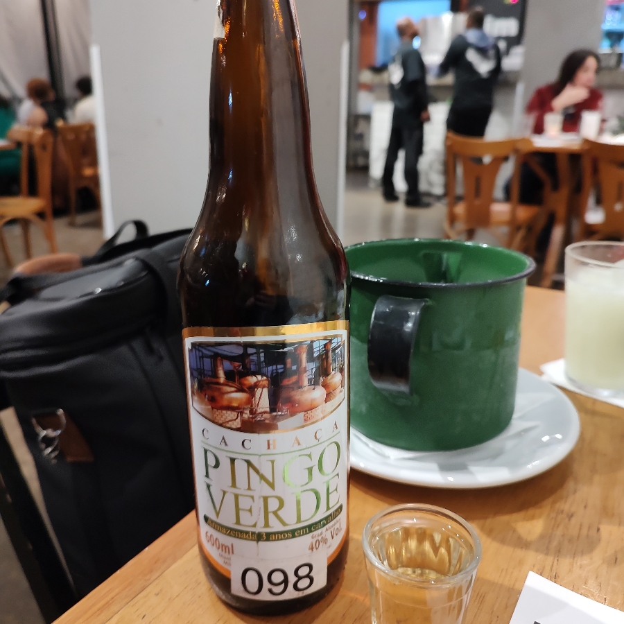 CACHAÇA PINGO VERDE