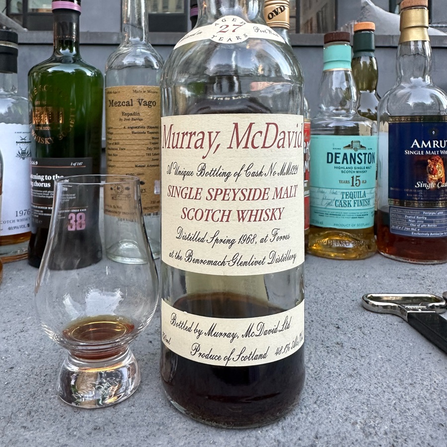 Benromach 1968 27 Year Port Cask 1221 (Murray McDavid)