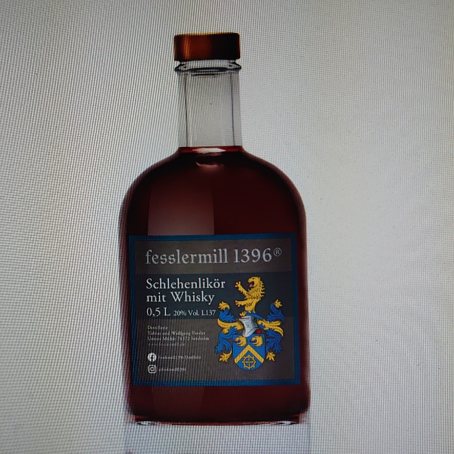 Schlehenlikör mit Whisky