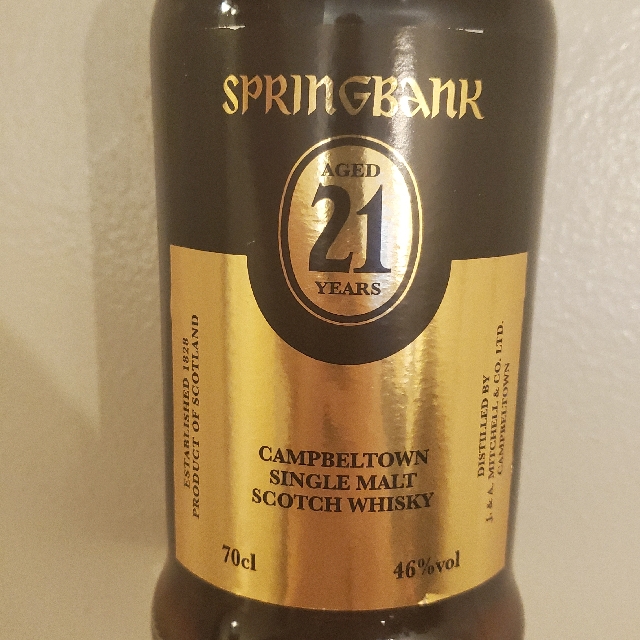 SPRINGBANK 21 YEAR 2020 EDITION