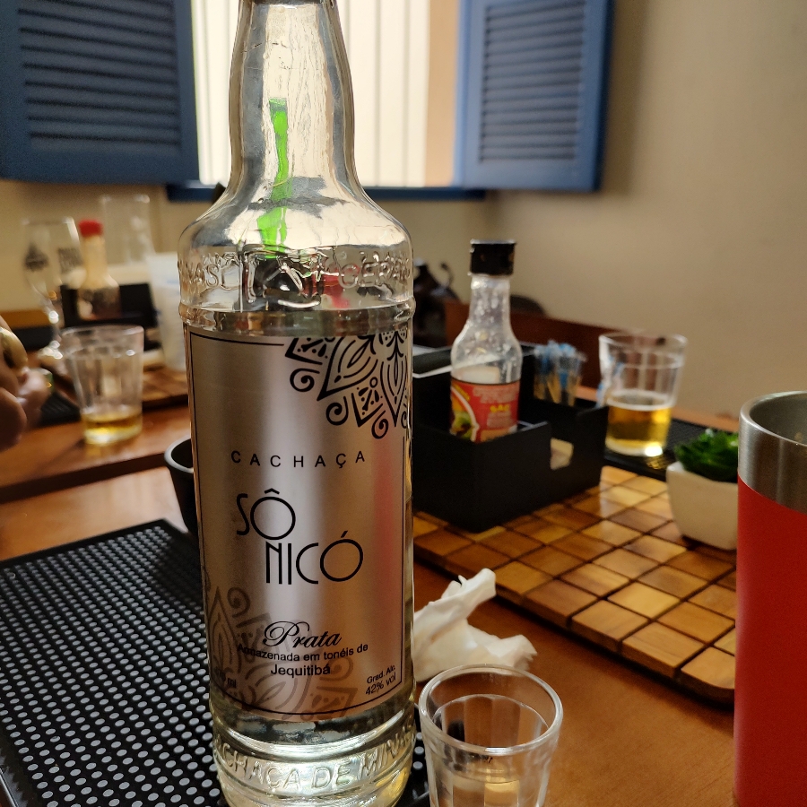 CACHAÇA SÔ NICÓ PRATA JEQUITIBÁ