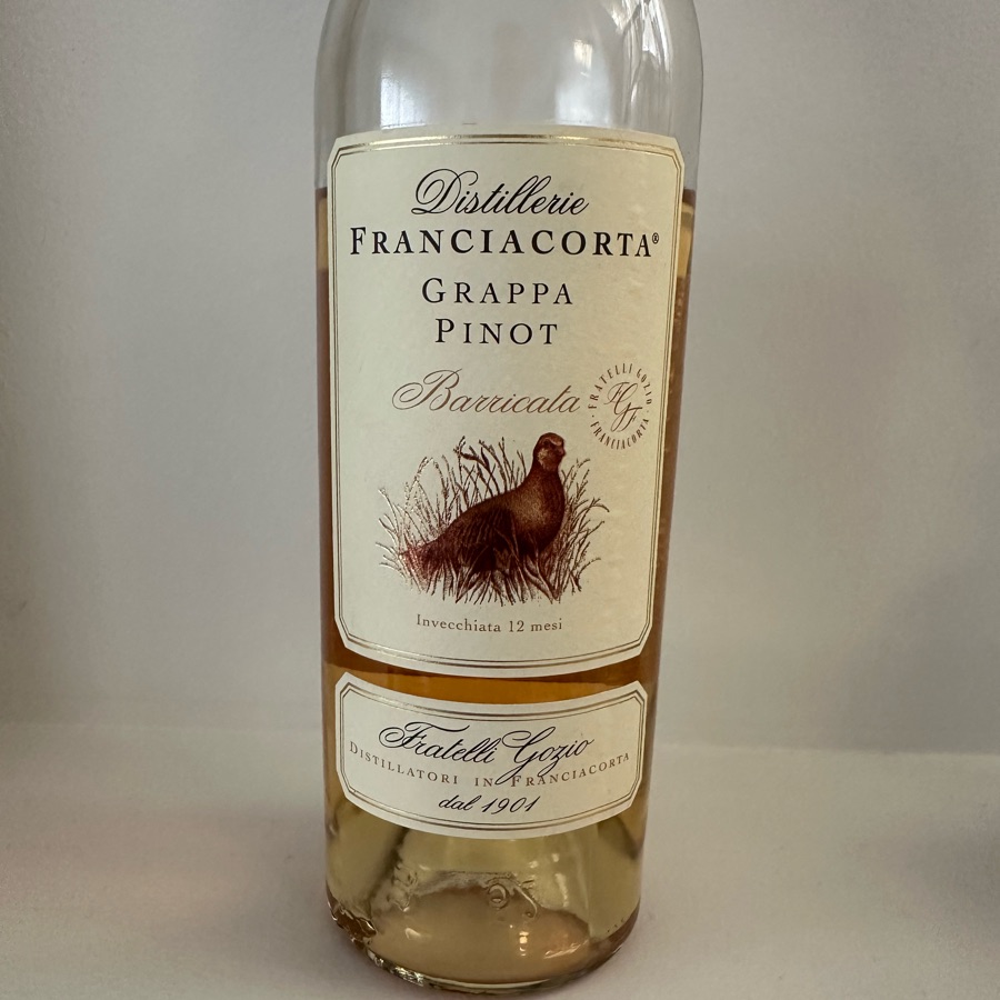 Franciacorta Grappa Pinot Barricata