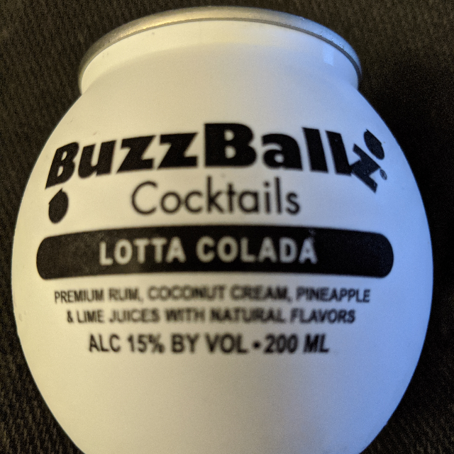 Buzzballz Cocktails Lotta Colada