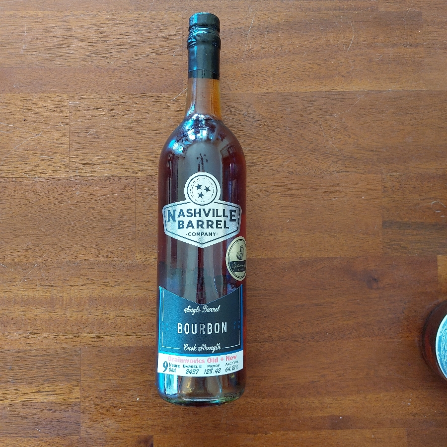 Nashville Barrel Company Single Barrel Bourbon (Grainworks)