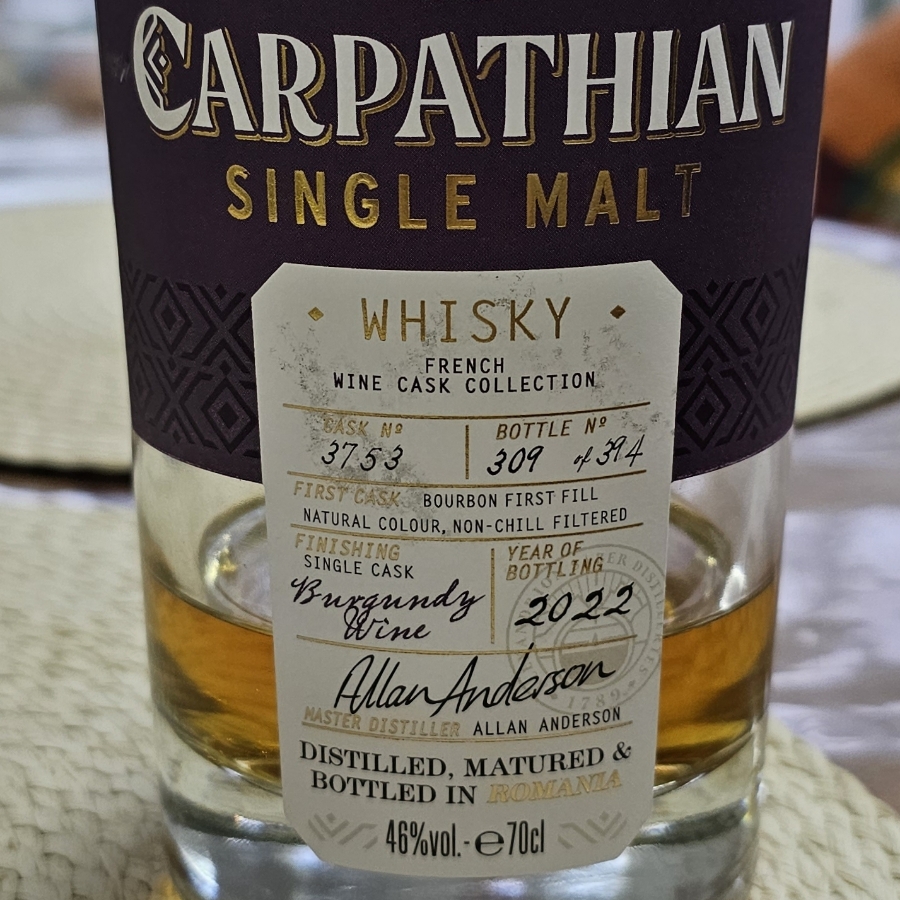 Carpathian Burgundy Wine