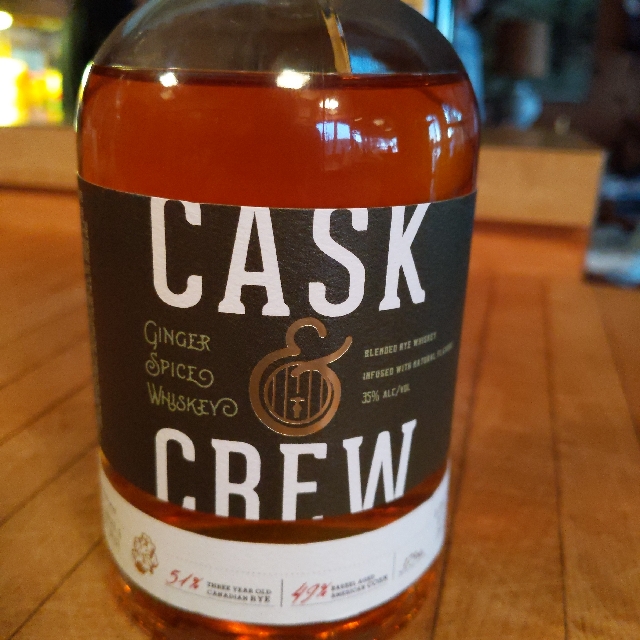 Cask and Crew Ginger Spice Whiskey