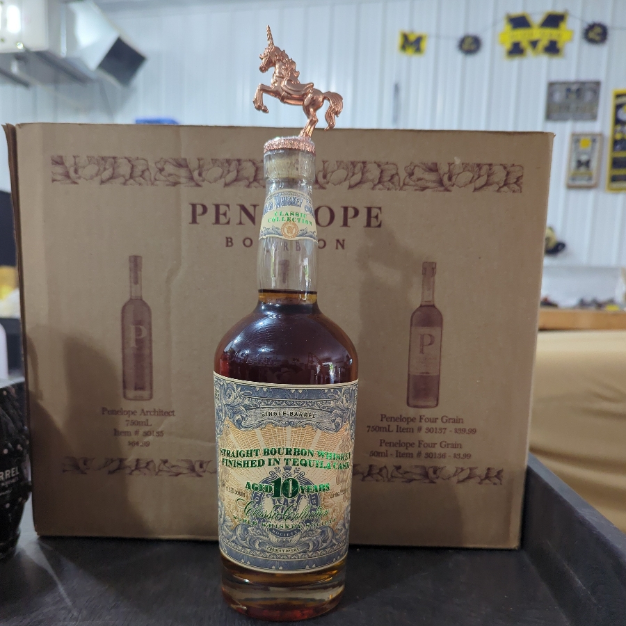 World Whiskey Society Straight Bourbon Whiskey Finished in Tequila Cask Aged 10yr