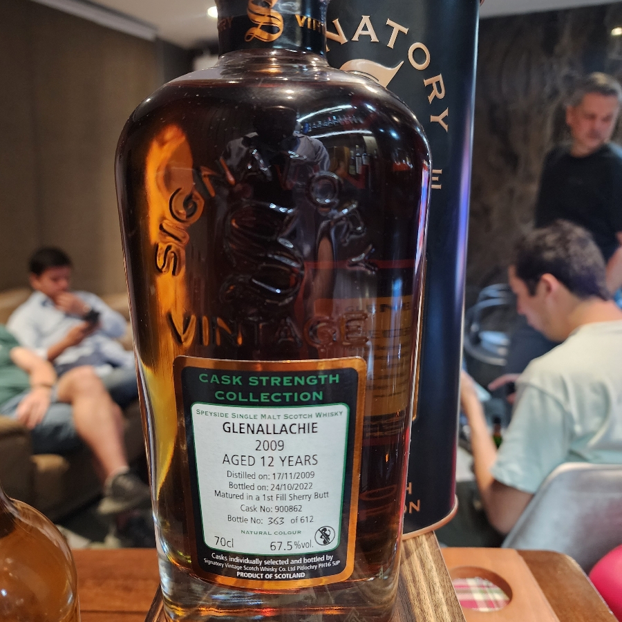 GlenAllachie 2009 Signatory Vintage Cask 900862