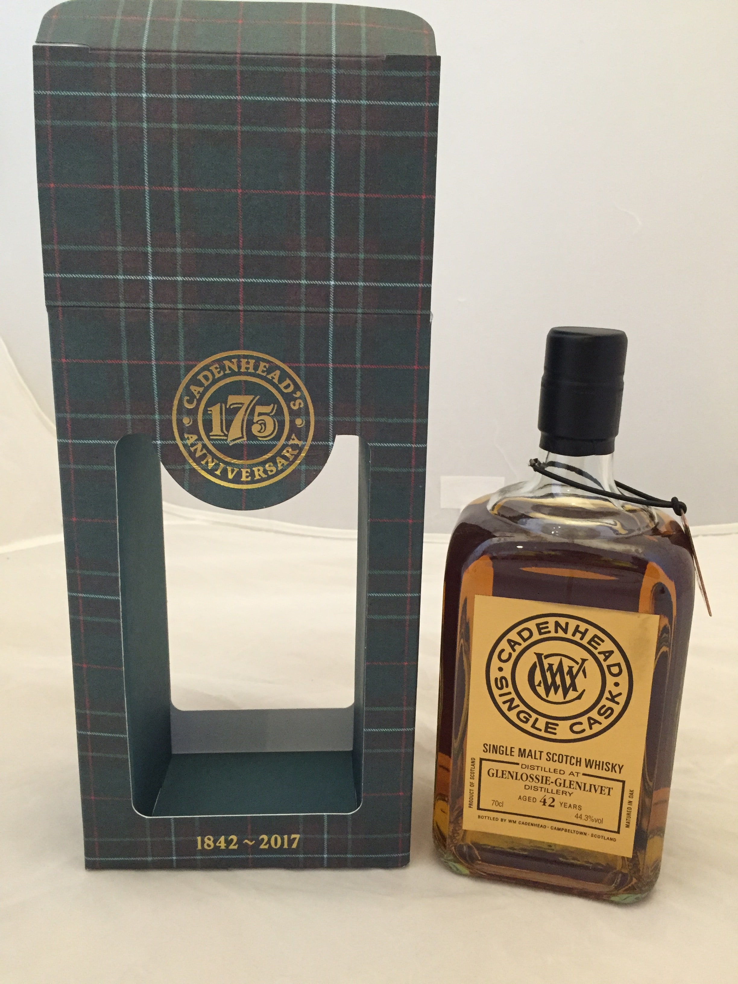 Glenlossie 1975 42 Year Single Cask (Cadenhead's)
