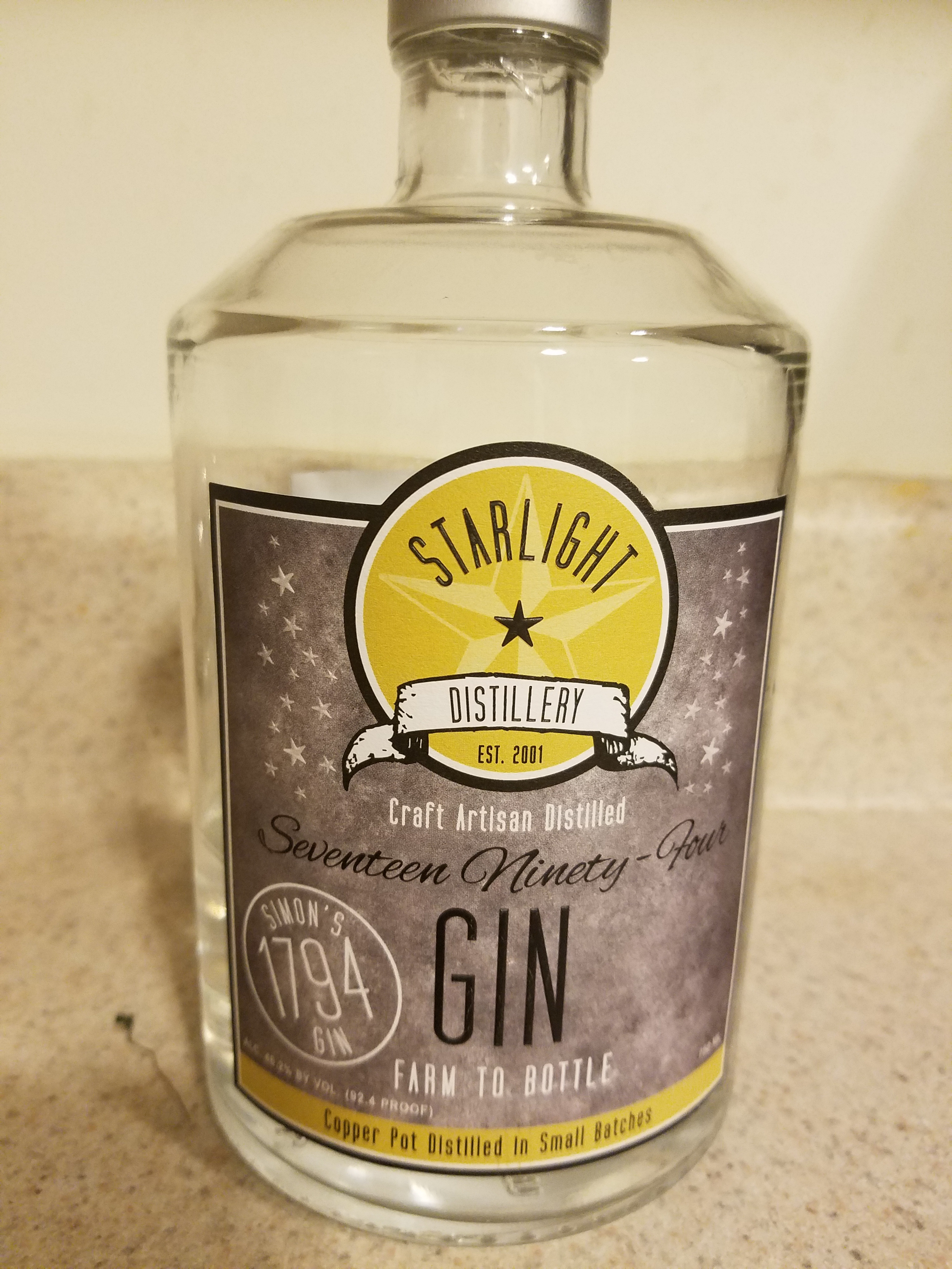 Simon's 1794 Gin
