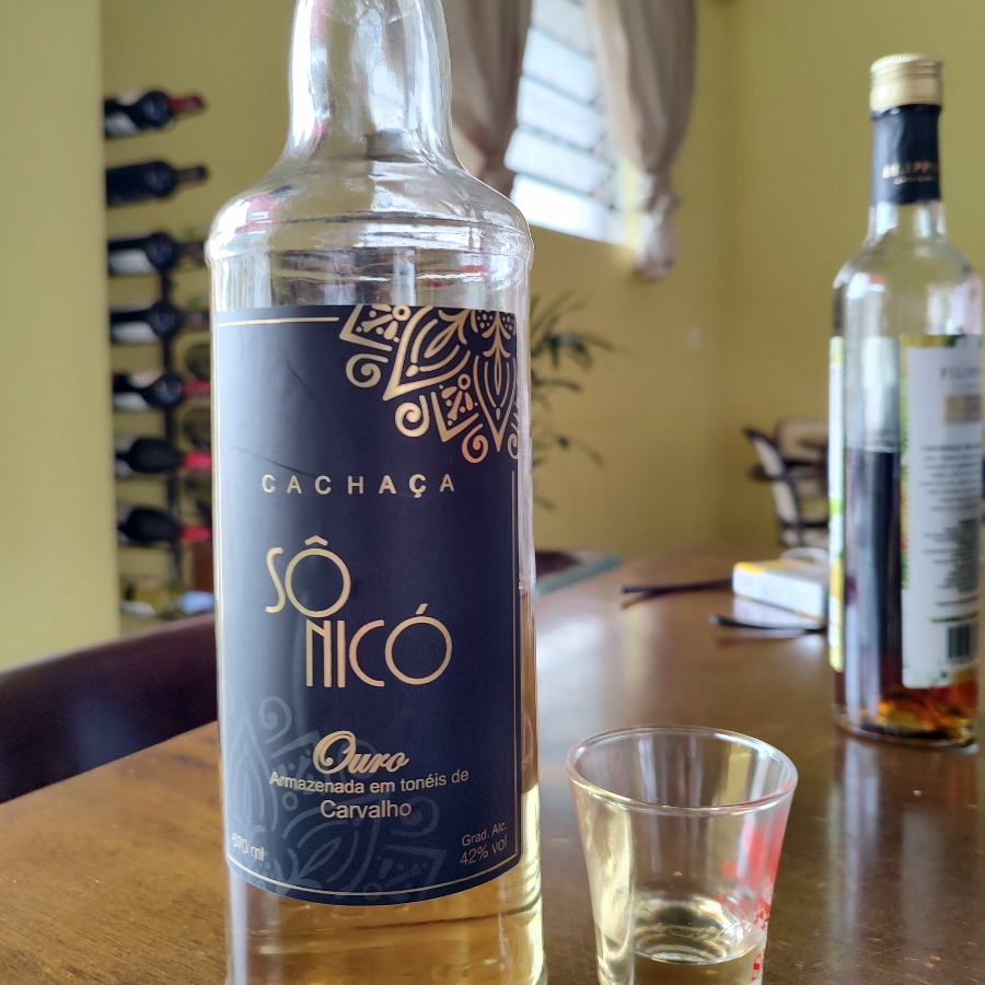 CACHAÇA SÔ NICÓ OURO CARVALHO