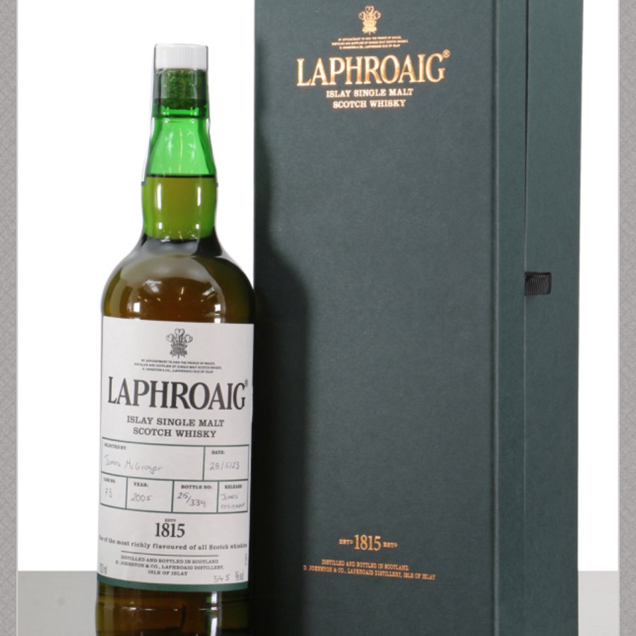 Laphroaig 18 Year 2005 - Distillery Exclusive cask 073 - James McGregor Retirement