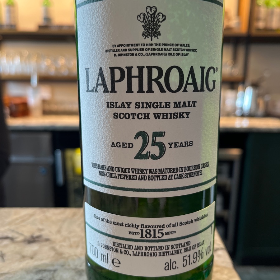 Laphroaig 25 year old (2021 bottling)