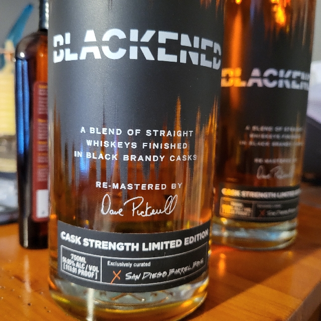 Blackened Cask Strength Limited Edition San Diego Barrell Boys Batcg 119
