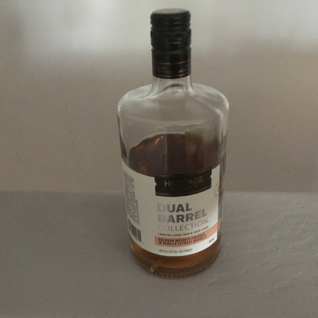 Heritage Dual Barrel Collection finished in vanilla extract barrels